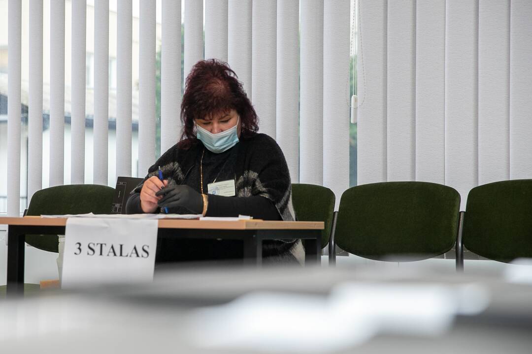Kauniečiai renka naują Seimą (balsavimas rinkimų antrajame ture)