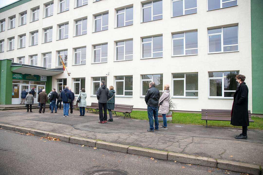 Kauniečiai renka naują Seimą (balsavimas rinkimų antrajame ture)