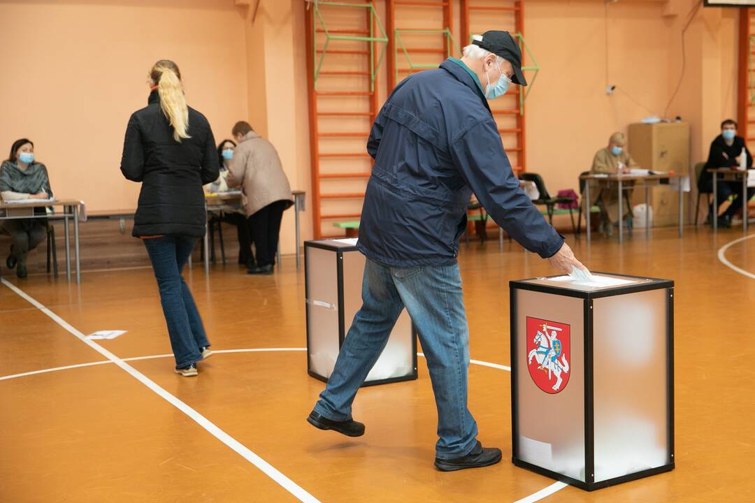 Kauniečiai renka naują Seimą (balsavimas rinkimų antrajame ture)