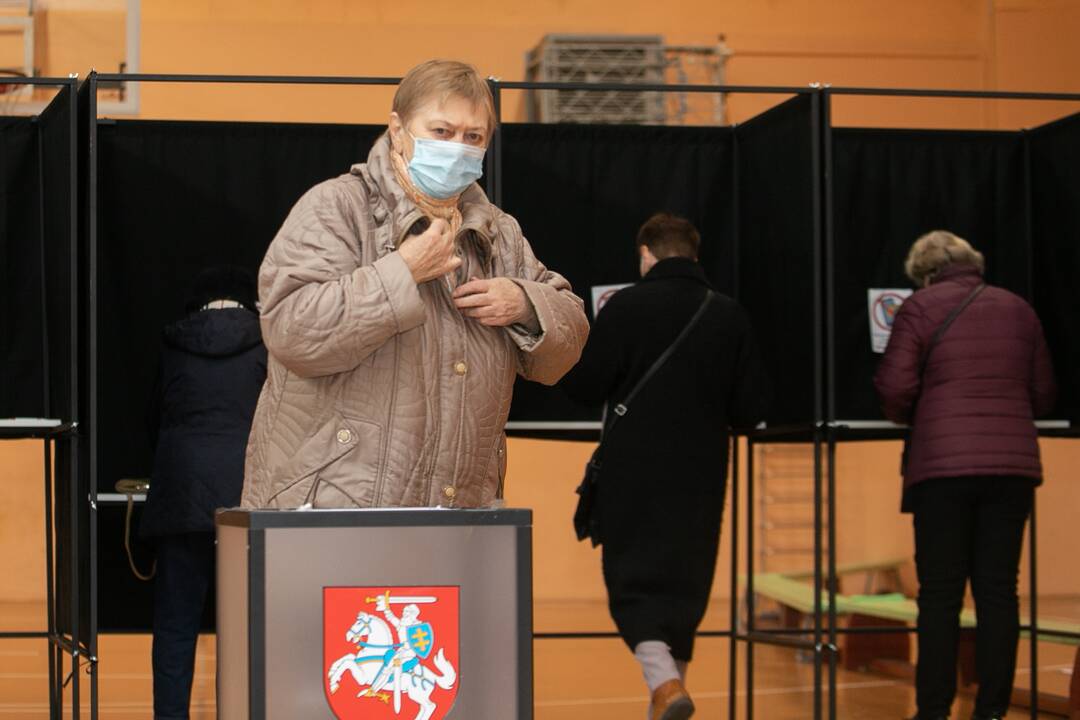 Kauniečiai renka naują Seimą (balsavimas rinkimų antrajame ture)