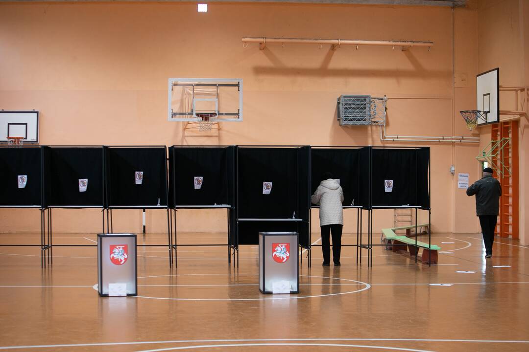 Kauniečiai renka naują Seimą (balsavimas rinkimų antrajame ture)