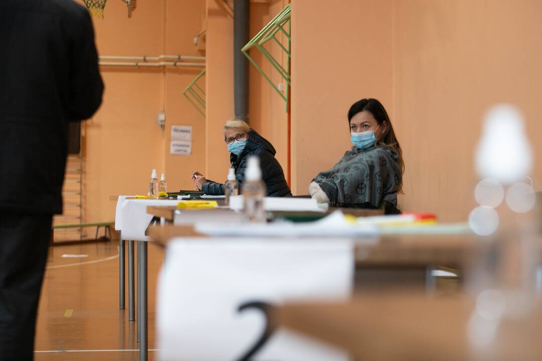 Kauniečiai renka naują Seimą (balsavimas rinkimų antrajame ture)