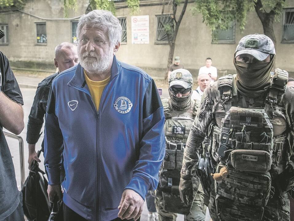 Simbolis: I. Kolomoiskis buvo vienas turtingiausių Ukrainos žmonių, laikytas vienu įtakingiausių šalies verslininkų.