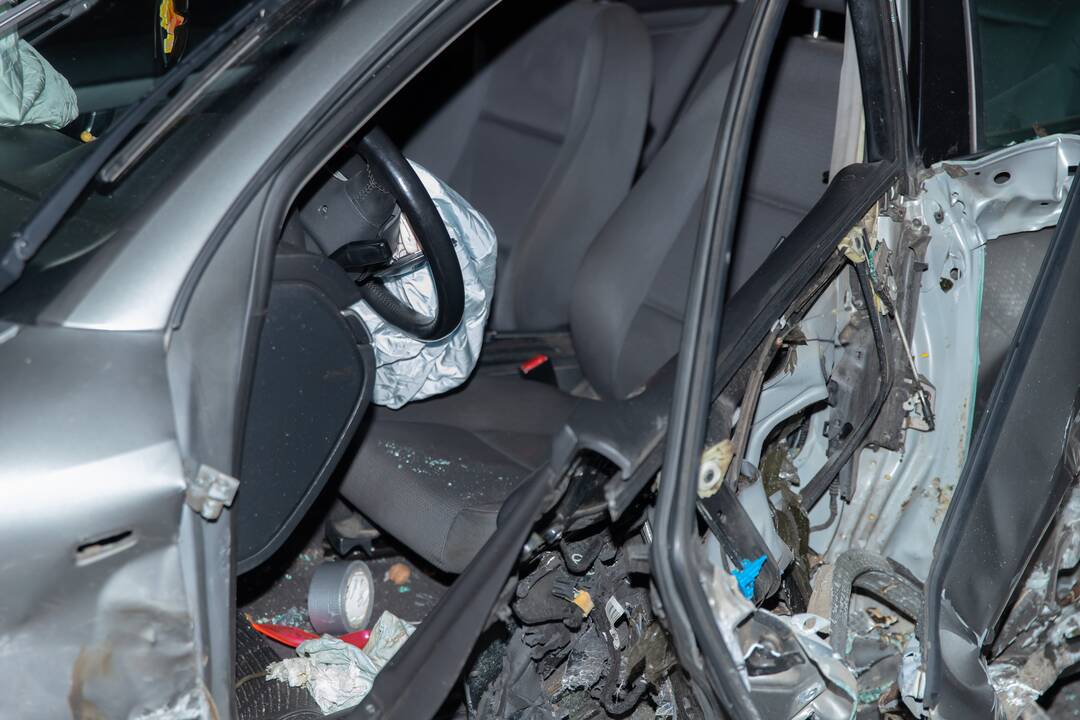 Masinė avarija Kaune: susidūrė keturi automobiliai