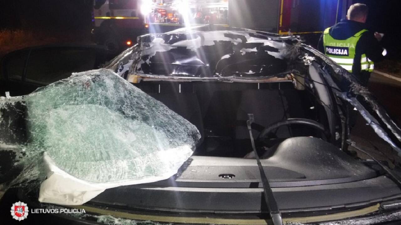 Praėjusią parą per eismo įvykius nukentėjo šeši žmonės