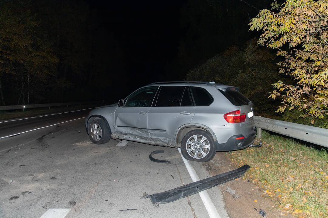 Masinė avarija Kaune: susidūrė keturi automobiliai