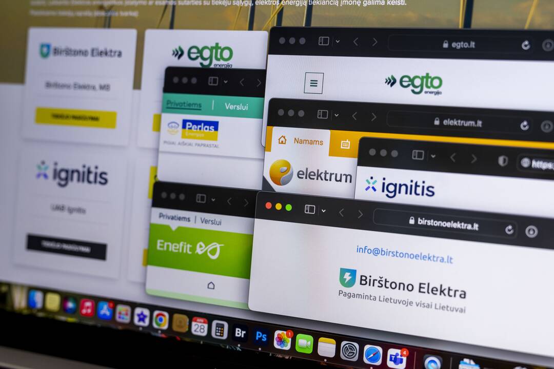 Per savaitę šoktelėjo visų elektros tiekėjų siūlomos kainos