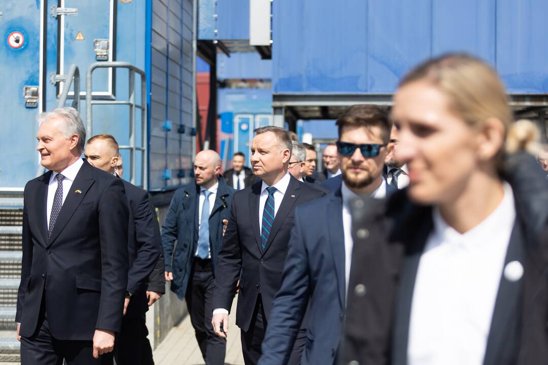  Dujotiekio jungties tarp Lenkijos ir Lietuvos GIPL veikimo pradžia