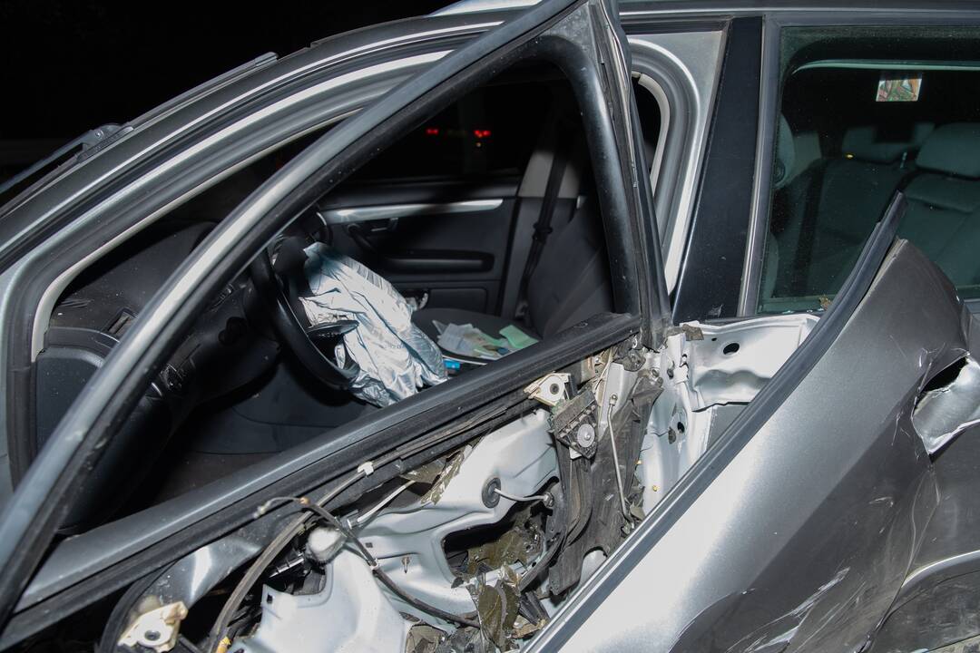 Masinė avarija Kaune: susidūrė keturi automobiliai