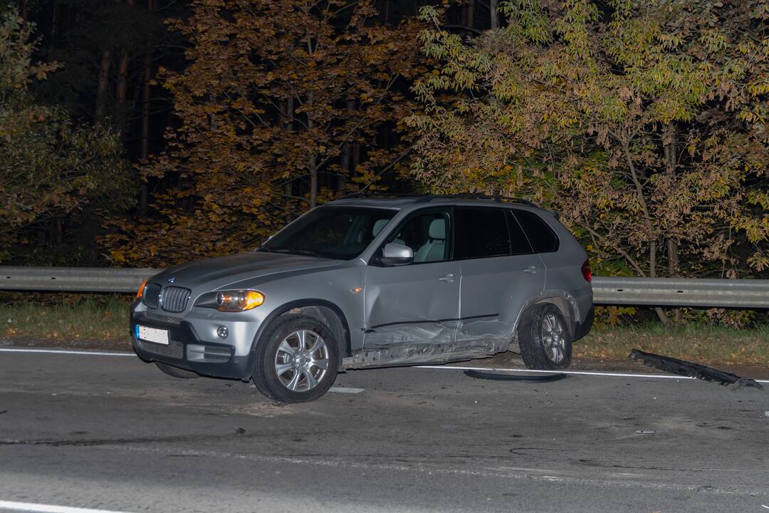 Masinė avarija Kaune: susidūrė keturi automobiliai