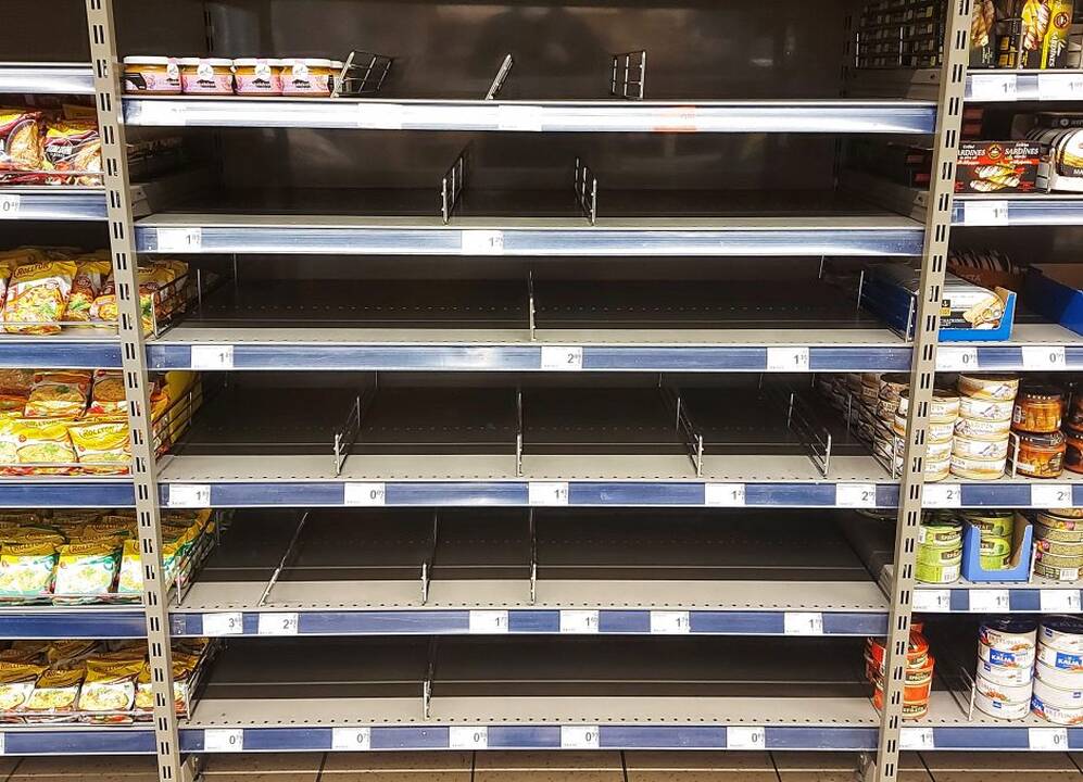 Iš parduotuvių lentynų dingus druskai, VMVT imasi sprendimų