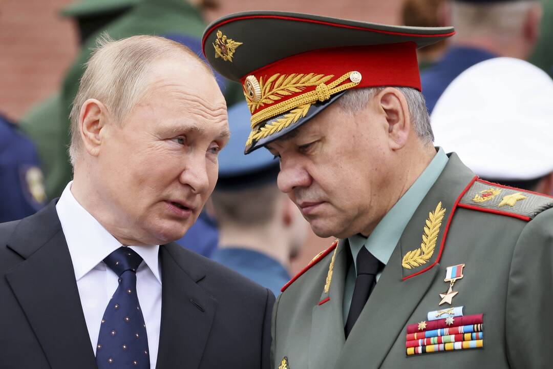 Vladimiras Putinas ir Sergejus Šoigu