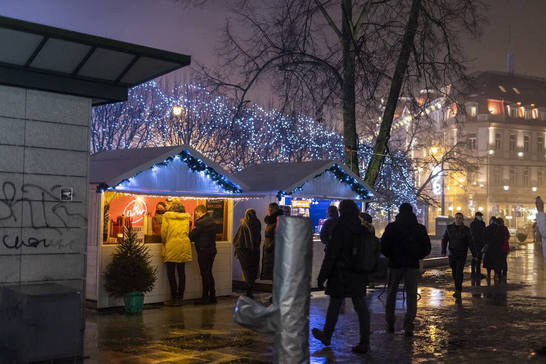 Vilnius pasitiko Naujuosius metus