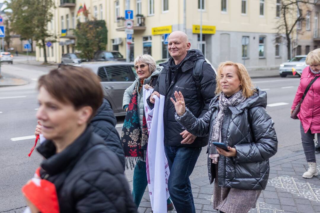 Mokytojų streikas prie Vyriausybės