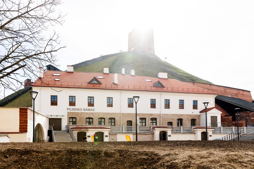  Lietuvos nacionalinis muziejus Gedimino kalno papėdėje atidarė Pilininko namą