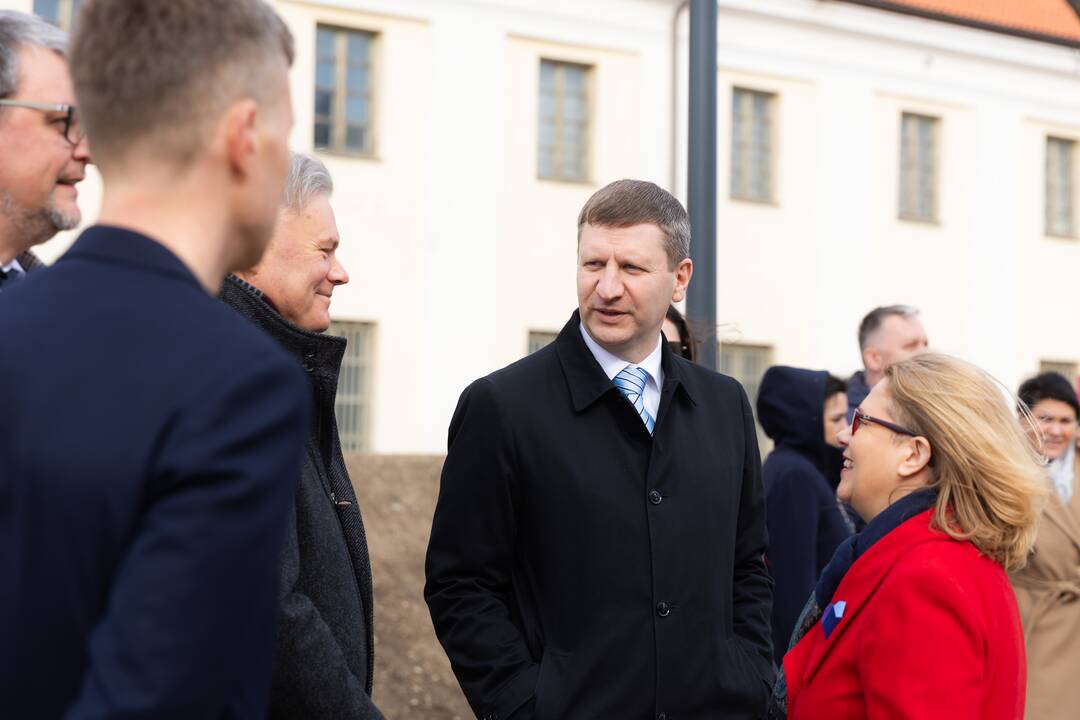  Lietuvos nacionalinis muziejus Gedimino kalno papėdėje atidarė Pilininko namą