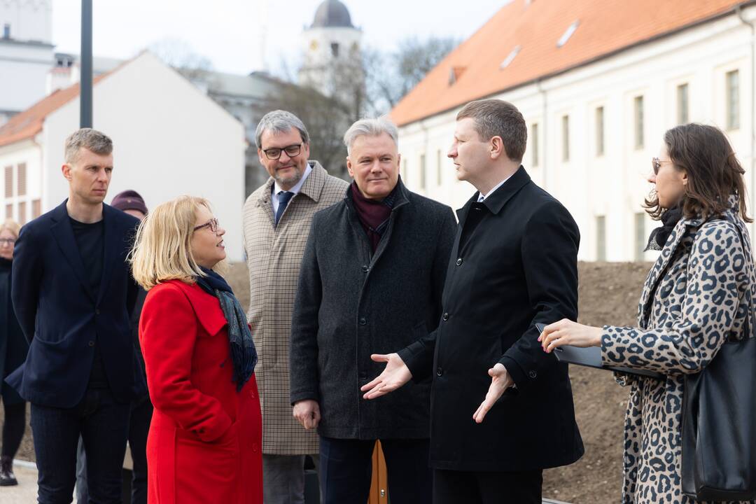  Lietuvos nacionalinis muziejus Gedimino kalno papėdėje atidarė Pilininko namą