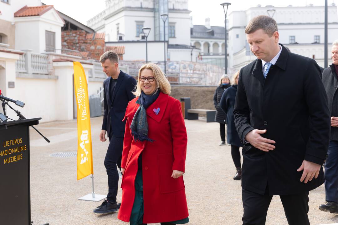  Lietuvos nacionalinis muziejus Gedimino kalno papėdėje atidarė Pilininko namą