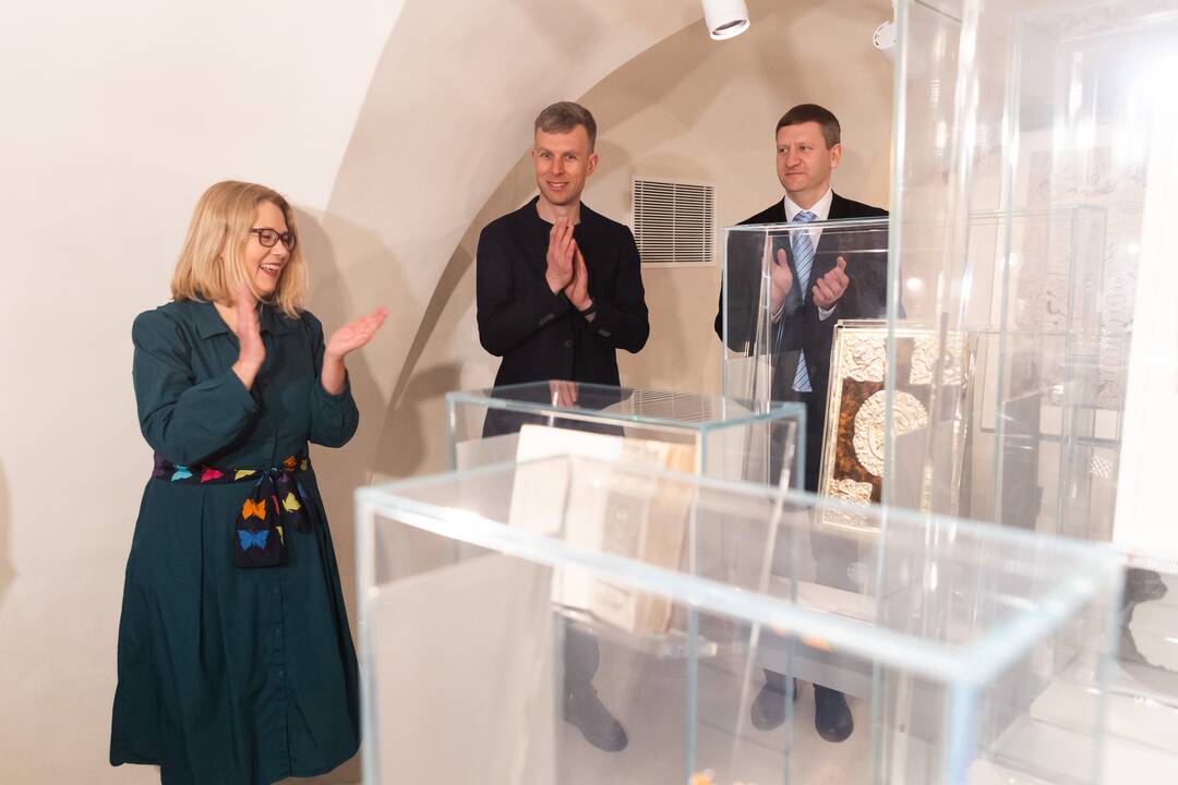  Lietuvos nacionalinis muziejus Gedimino kalno papėdėje atidarė Pilininko namą