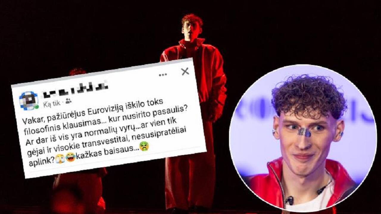 Po „Eurovizijos“ atrankos pedagogės įrašas papiktino: ar ji gali mokyti vaikus tolerancijos?