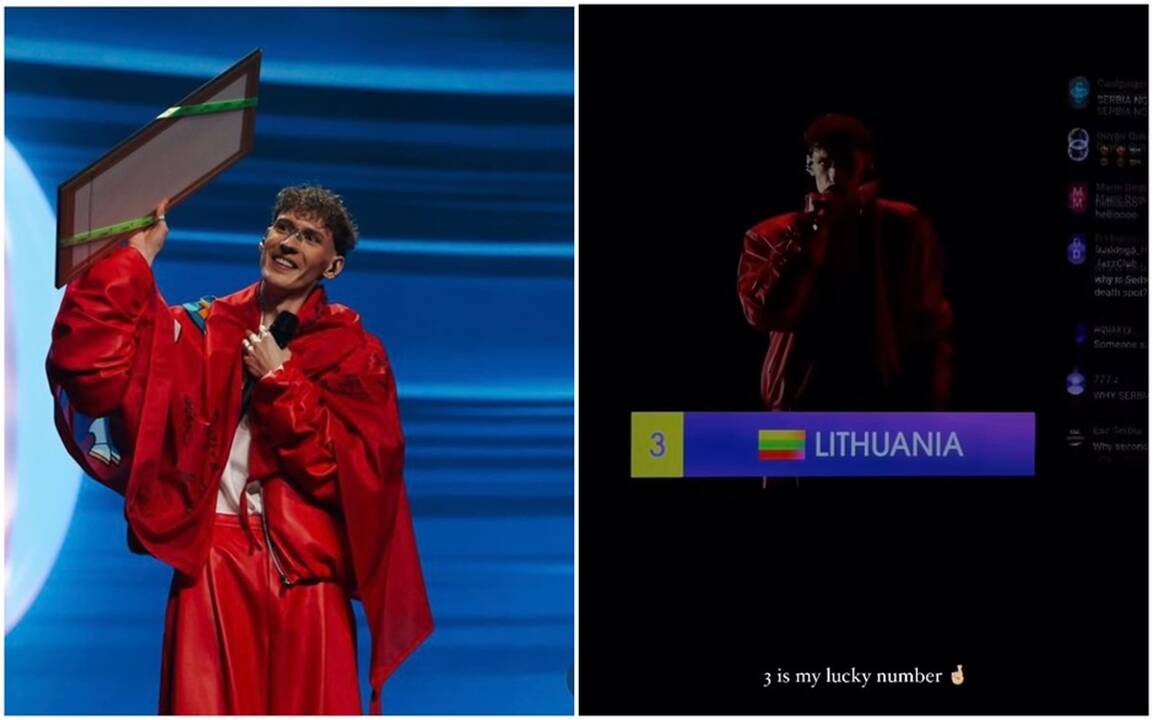 Ar „Eurovizijos“ pusfinalyje Silvester Belt padės laimingas numeris? 