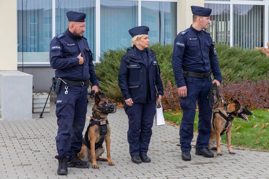 Policijos kinologų daugiakovės pirmenybių apdovanojimai