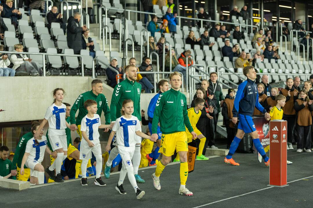 Pasaulio futbolo čempionato atranka: Lietuva – Suomija