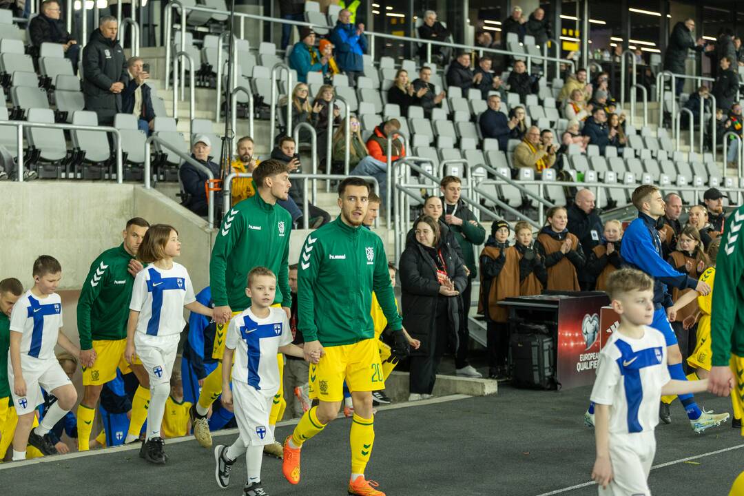 Pasaulio futbolo čempionato atranka: Lietuva – Suomija