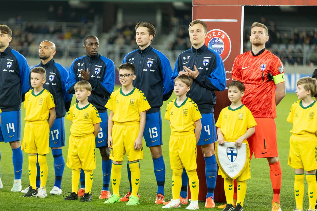 Pasaulio futbolo čempionato atranka: Lietuva – Suomija