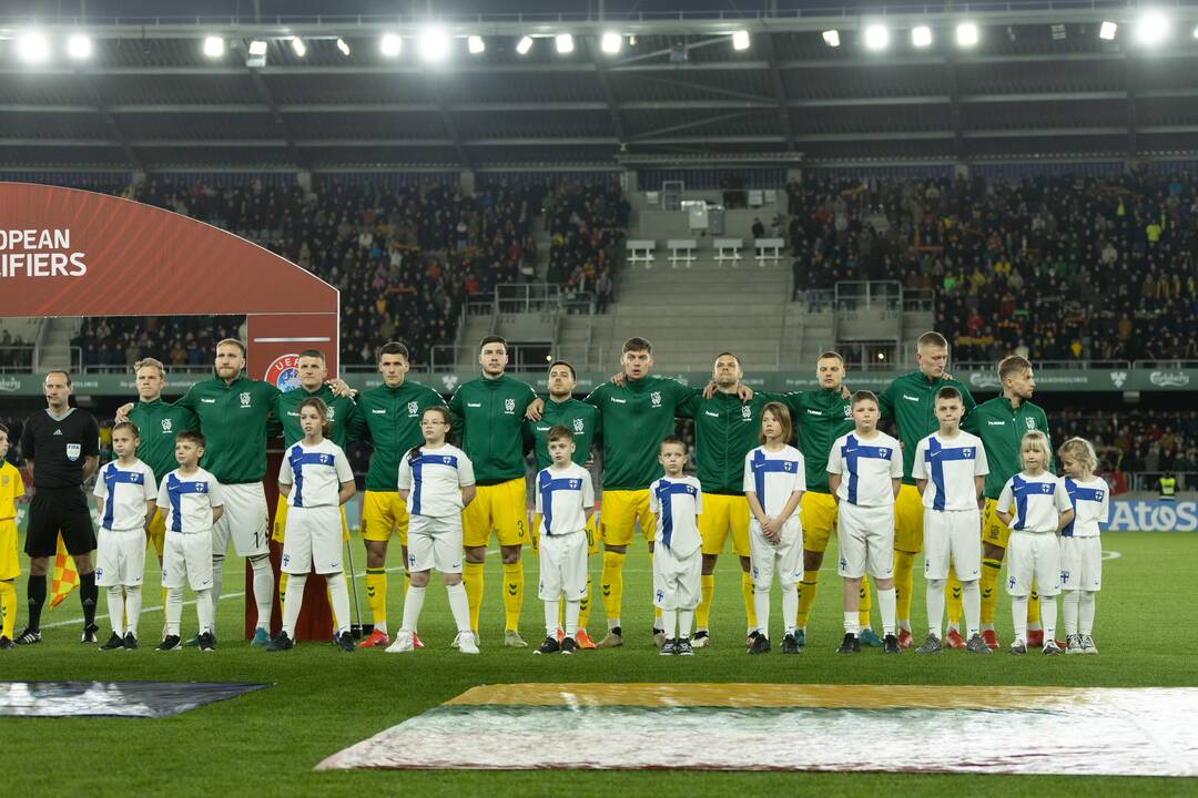 Pasaulio futbolo čempionato atranka: Lietuva – Suomija