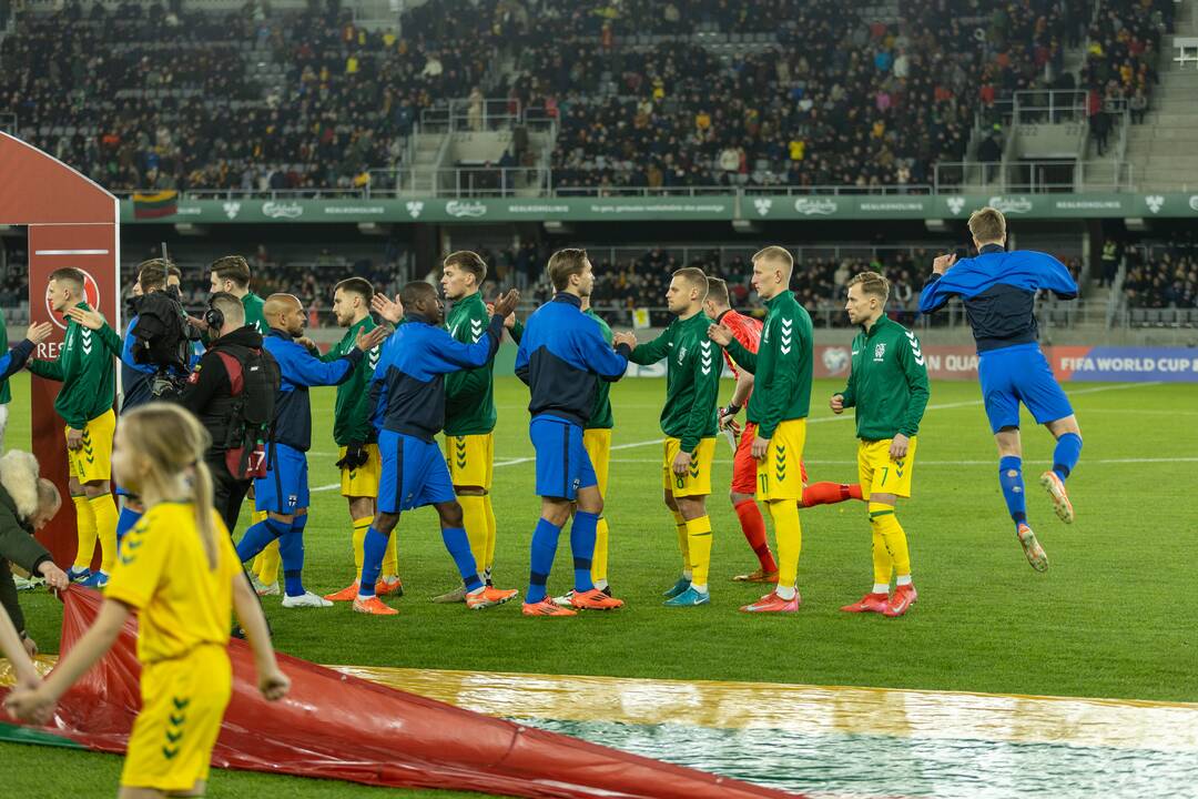 Pasaulio futbolo čempionato atranka: Lietuva – Suomija