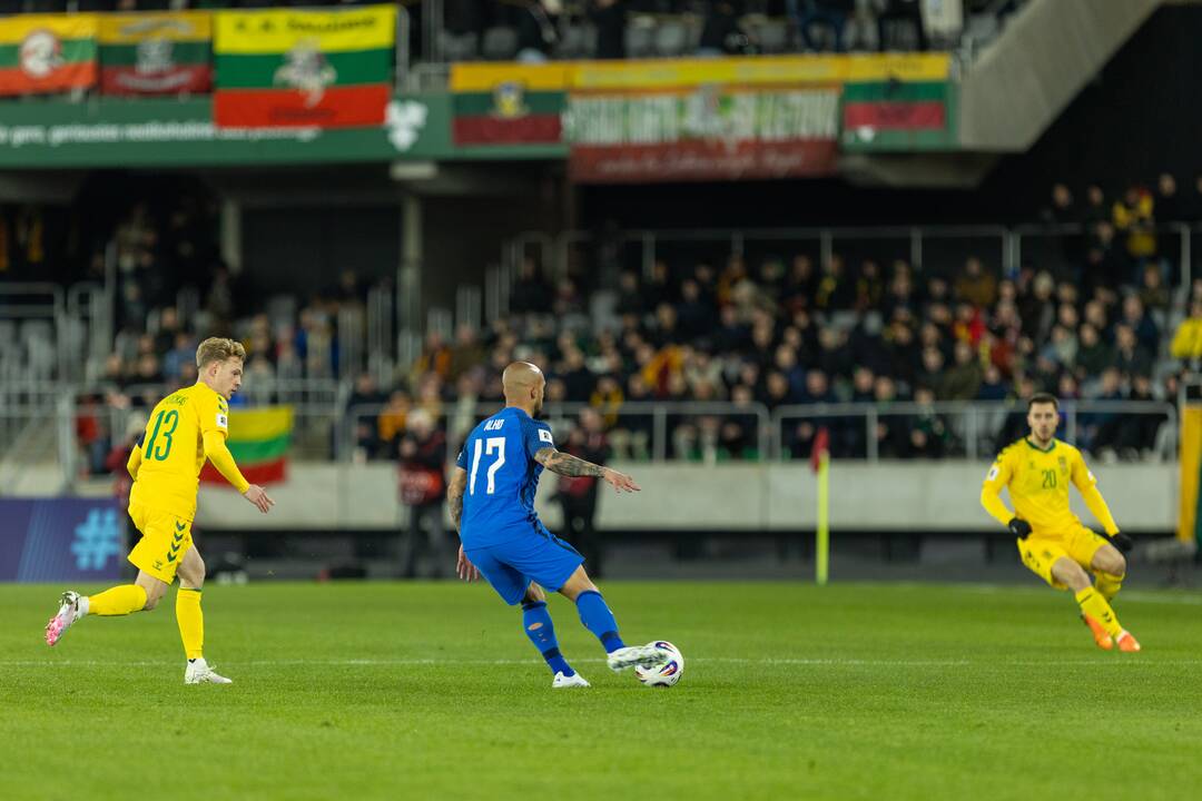Pasaulio futbolo čempionato atranka: Lietuva – Suomija