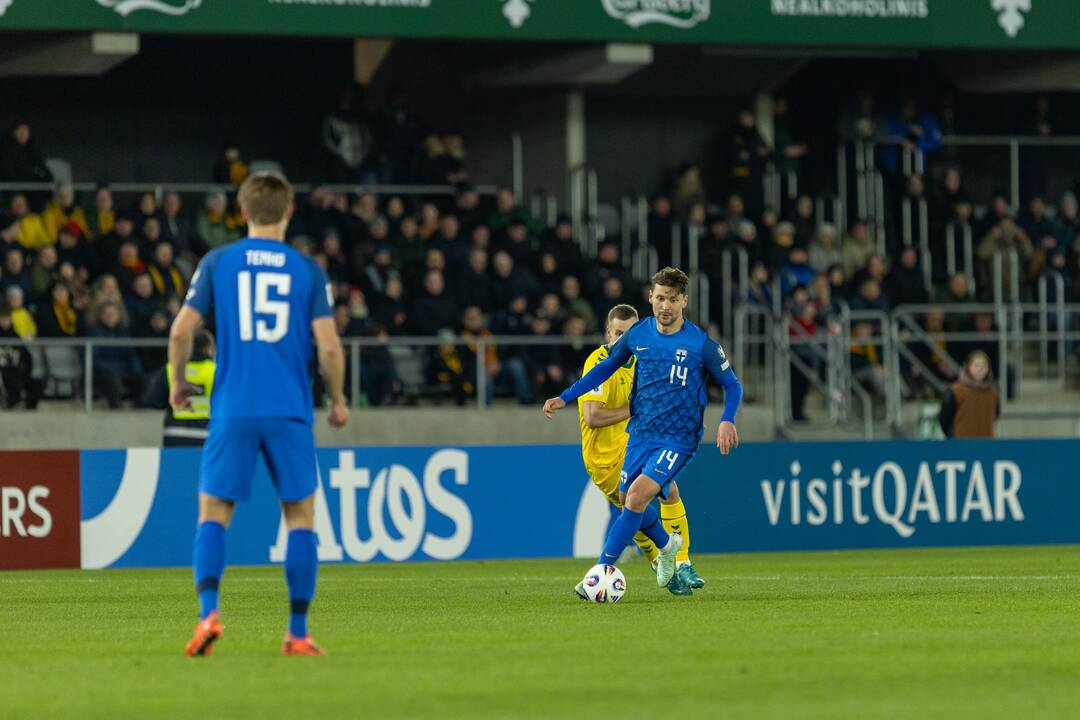 Pasaulio futbolo čempionato atranka: Lietuva – Suomija