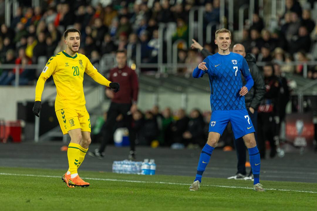 Pasaulio futbolo čempionato atranka: Lietuva – Suomija