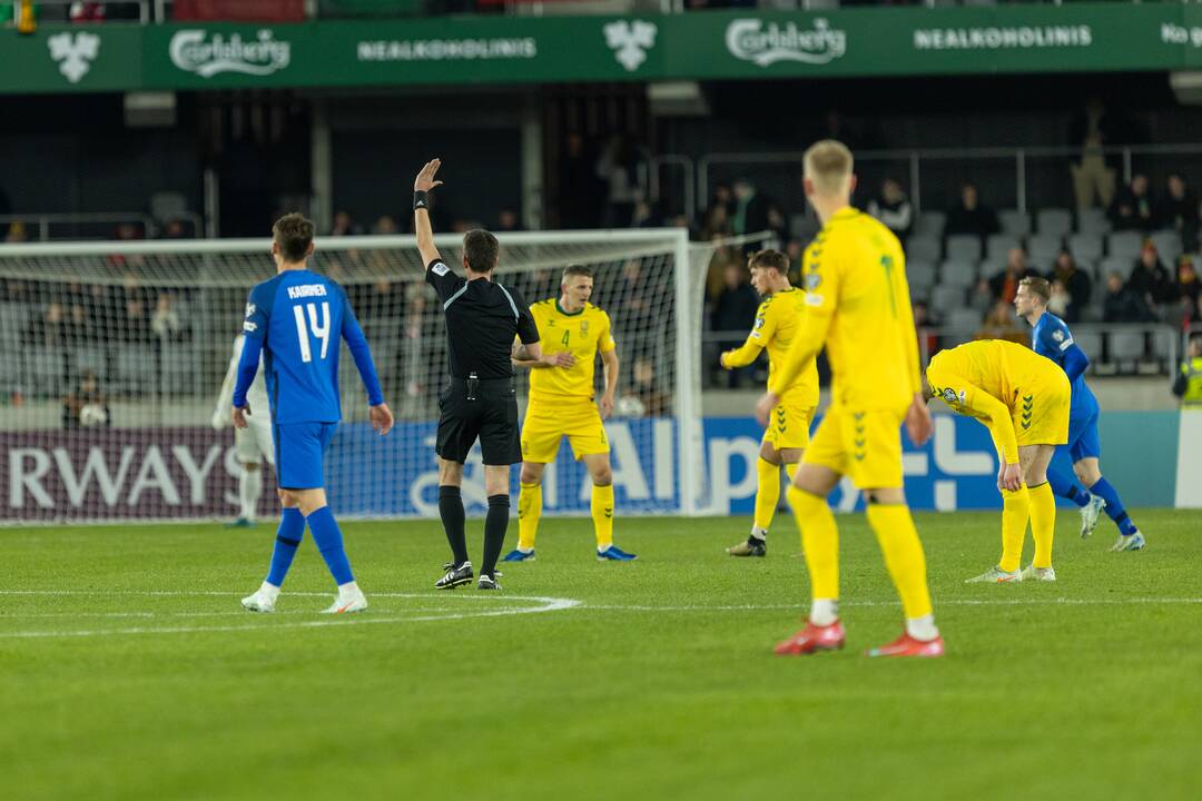 Pasaulio futbolo čempionato atranka: Lietuva – Suomija