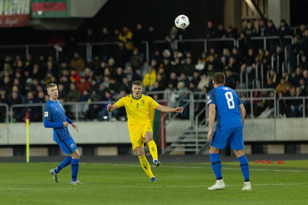 Pasaulio futbolo čempionato atranka: Lietuva – Suomija