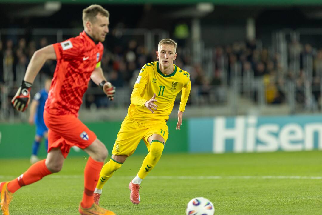 Pasaulio futbolo čempionato atranka: Lietuva – Suomija