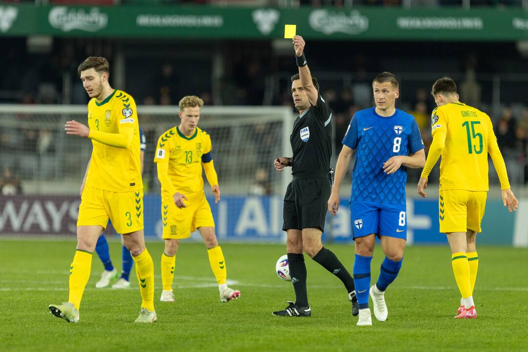 Pasaulio futbolo čempionato atranka: Lietuva – Suomija