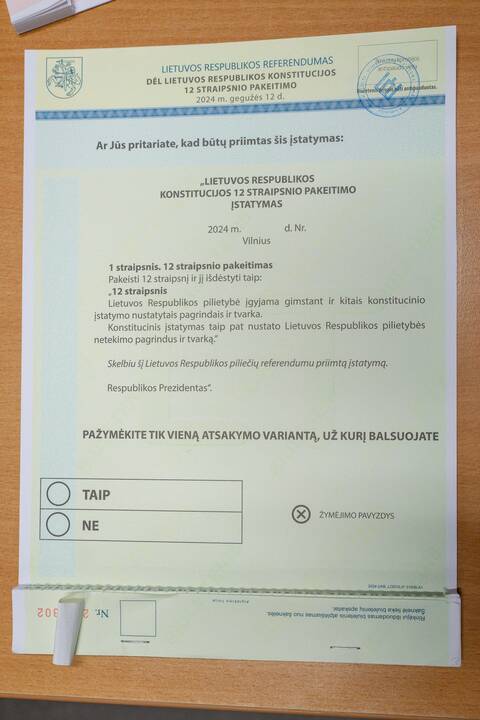 Išankstiniai rinkimai VDU