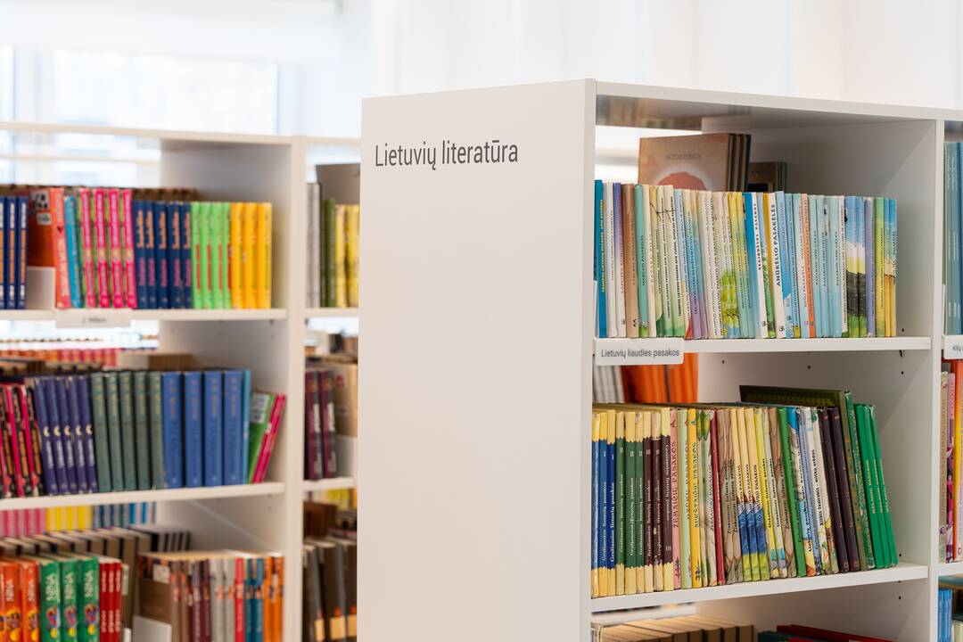 Ąžuolyno bibliotekos pristatymas