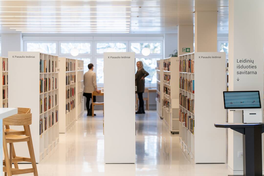 Ąžuolyno bibliotekos pristatymas