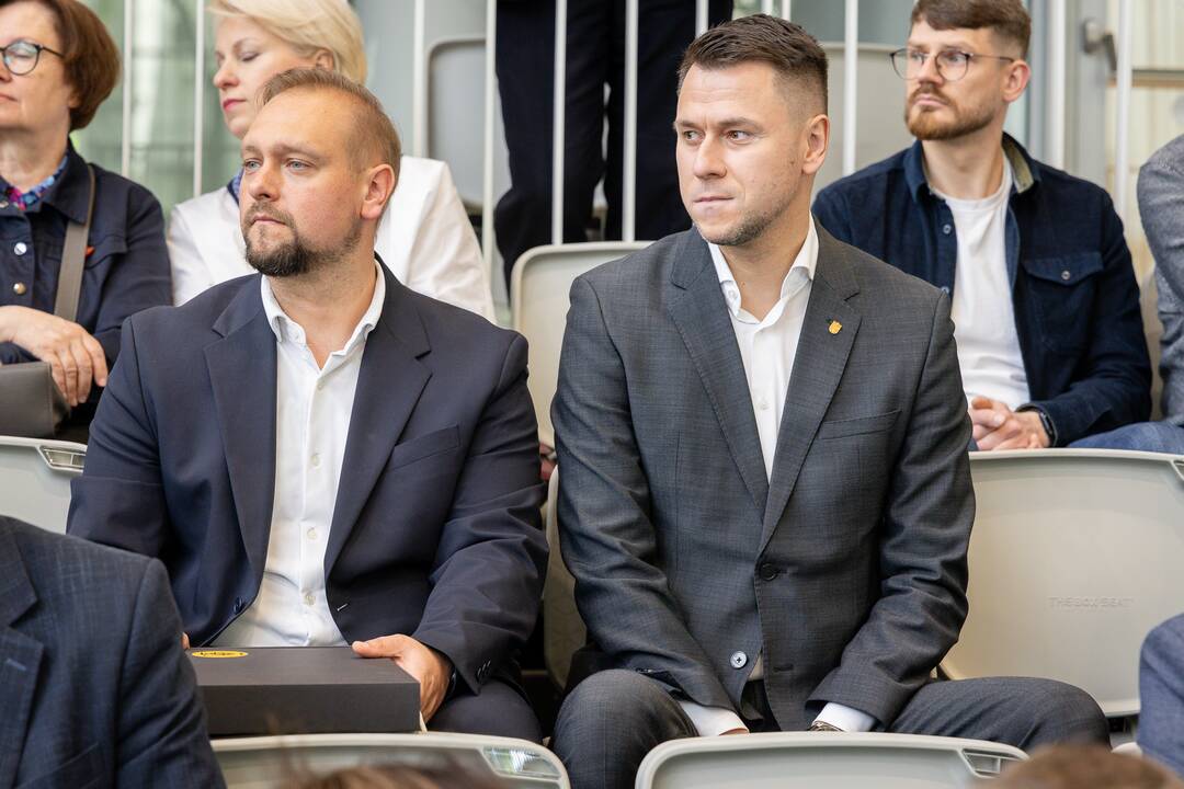 Prezidento Valdo Adamkaus lengvosios atletikos maniežo atidarymas