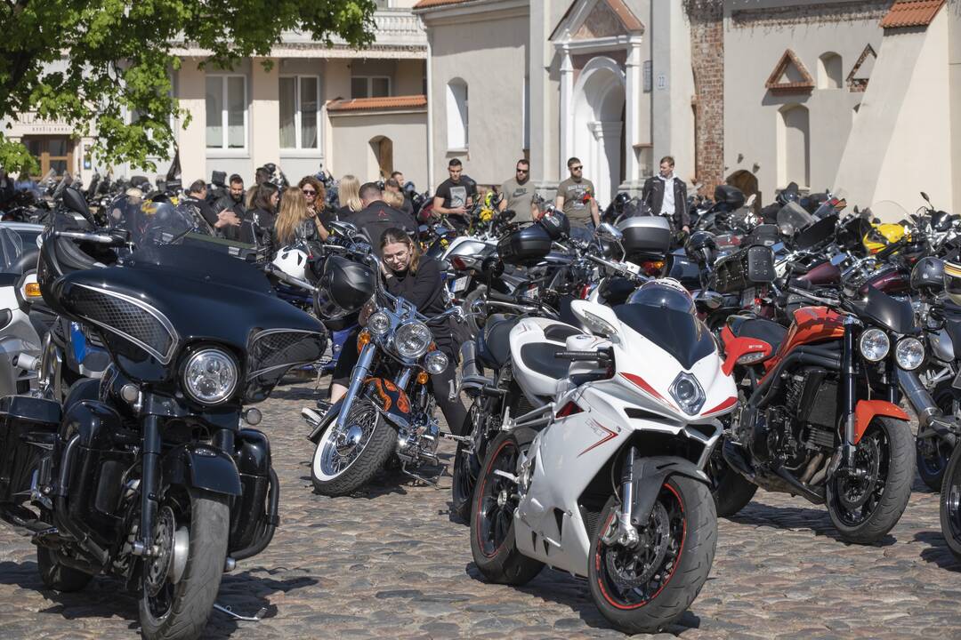 Kaune atidarytas baikerių sezonas