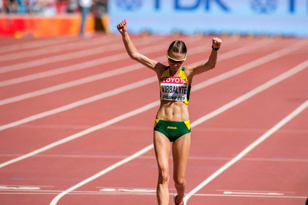 Varžybose Portugalijoje ėjikė B. Virbalytė finišavo aštunta