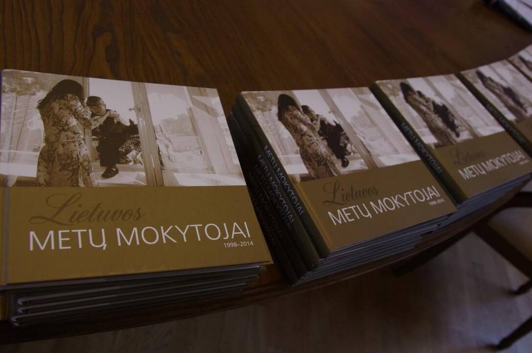 Išleista knyga apie Metų mokytojus