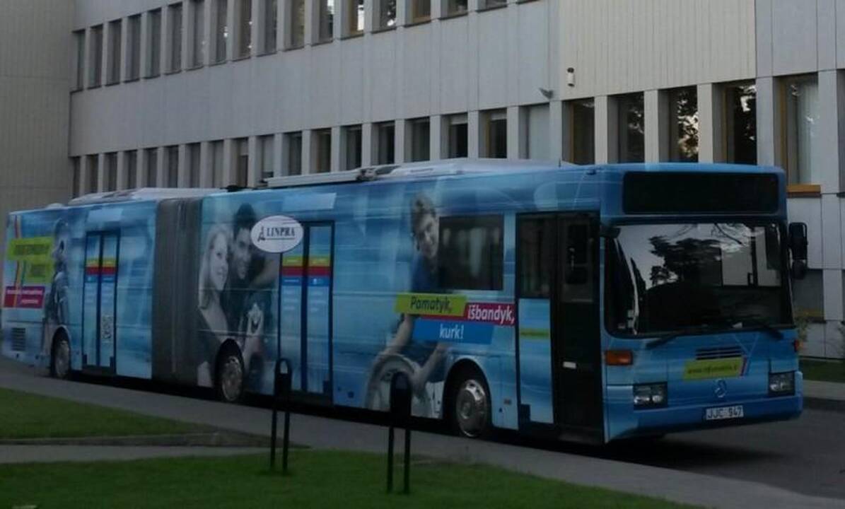 Į kelionę po Lietuvą išvyksta Technologijų mokykla ant ratų