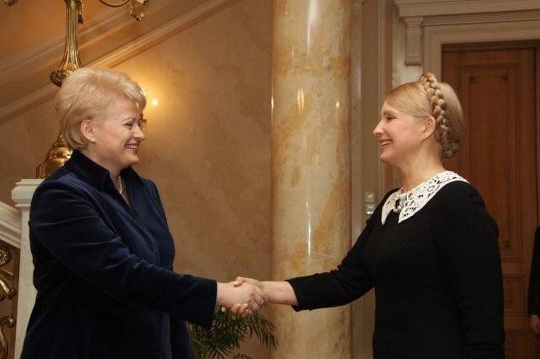 D. Grybauskaitė telefonu J. Tymošenko ragino siekti Ukrainos vienybės