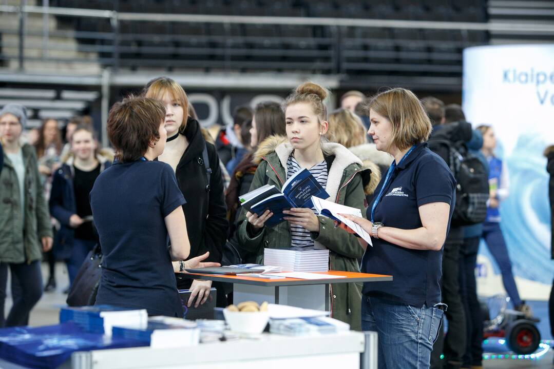 Kaune prasideda aukštųjų mokyklų mugė – nušvies geidžiamos karjeros kelius