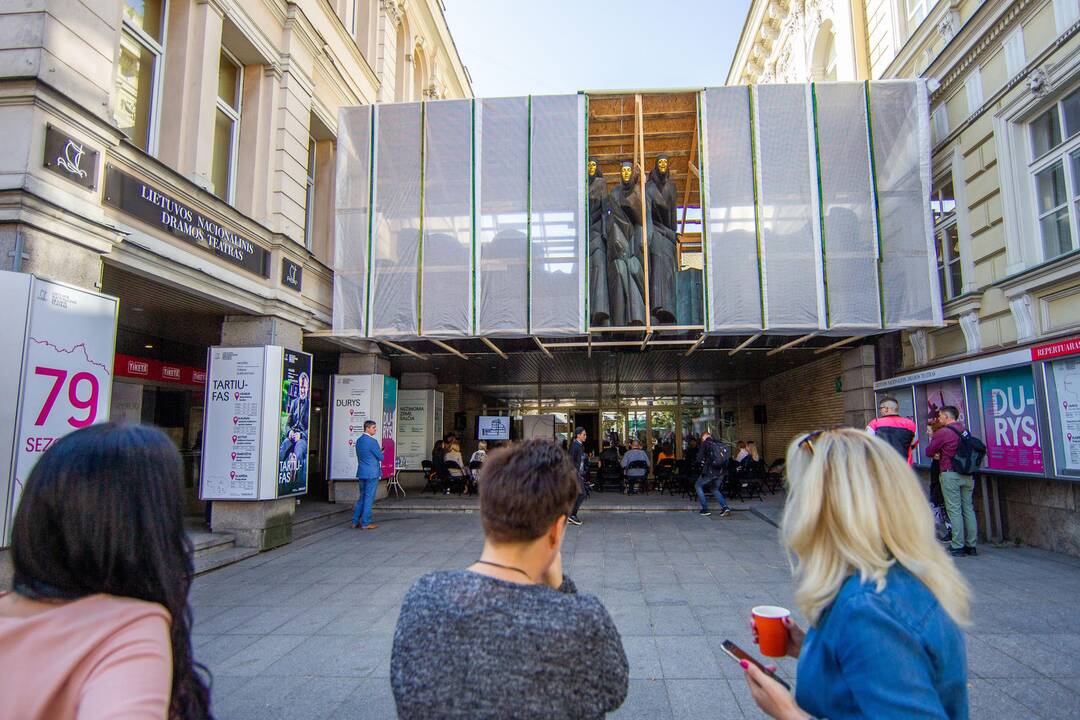 Prasideda Nacionalinio dramos teatro rekonstrukcija