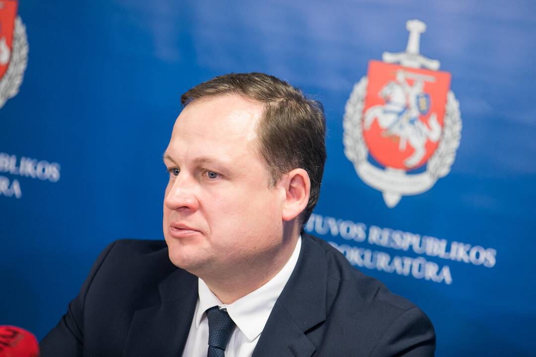Spaudos konferencija dėl A. Paleckio suėmimo